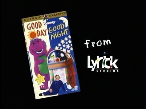 0:00 / 1:54 Barney - Barney's Good Day,Good Night Trailer (DVD Version) Tara Buss 2 16.4K subscribers 6.8K views 2 years ago Copyright Disclaimer Under Section 107 of the Copyright Act 1976,.... 
