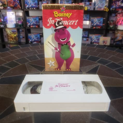 Barney in concert vhs 2000. Barney: Barney In Concert [VHS] Format: VHS Tape. 2.0 out of 5 stars 1 rating. VHS Tape from $39.99 . Additional VHS Tape, VHS options: Edition : Discs : Price ... 