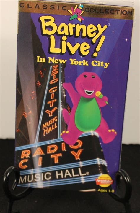 Barney live in new york city vhs ebay. Barney VHS Video Lot of 2 ... Barney in Concert & Barney Live in New York City. See pictures See my other auctions Skip to main content. Shop by category. Shop by category. Enter your search ... My eBay Expand My eBay. Summary; Recently Viewed; Bids/Offers; Watchlist; Purchase History; Buy Again; 