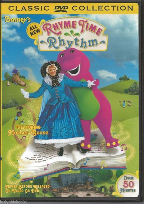 Barney - Barney's Rhyme Time Rhythm (DVD, 2001, Classic Collection Region 1 OOP. Opens in a new window or tab. Pre-Owned · DVD · Barney's Rhyme Time Rhythm. 5.0 out of 5 stars. 16 product ratings - Barney - Barney's Rhyme Time Rhythm (DVD, 2001, Classic Collection Region 1 OOP. $13.99.