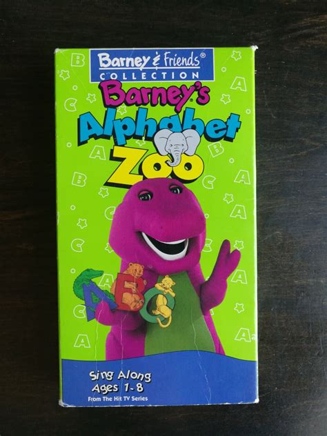 Barney VHS Clam Shell LOT 4 Beach Party Great Adventure Outer Space Sing Dance. Opens in a new window or tab. Pre-Owned. S$ 16.16. ... Barney's Alphabet Zoo VHS Tape Vintage 90s Sing Along Ages 1-8 1994 Dinosaur. Opens in a new window or tab. Pre-Owned. S$ 11.86. restlessthrifter (726) 99.7%. or Best Offer. 