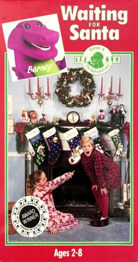 Here’s the closing to Barney Waiting For Santa 1996 VHS1. Barney’s Fun and Games Trailer2. Barney’s Talent Show Trailer. 