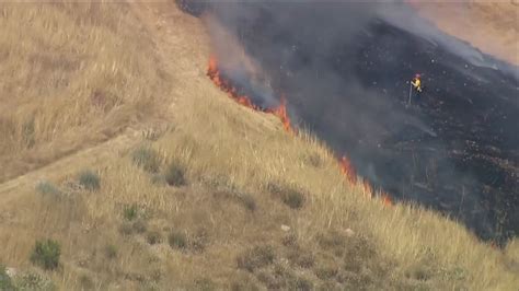Barona brush fire stopped at 20 acres; evacuation warnings lifted