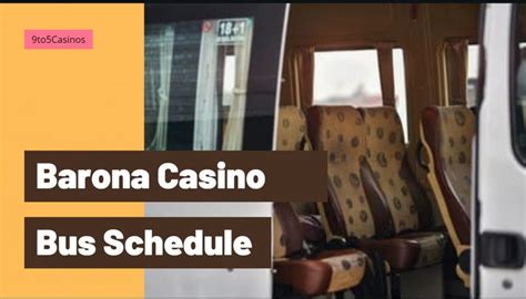 Barona Bus Casino Shuttle Bus Schedule : Kitc