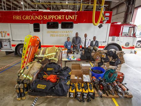 Barons donates equipment to Ukraine following fire department closure