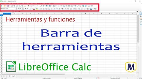 Barras de herramientas - LibreOffice