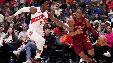 Barrett, Quickley combine to lead the new-look Raptors to a 124-121 win over the Cavaliers