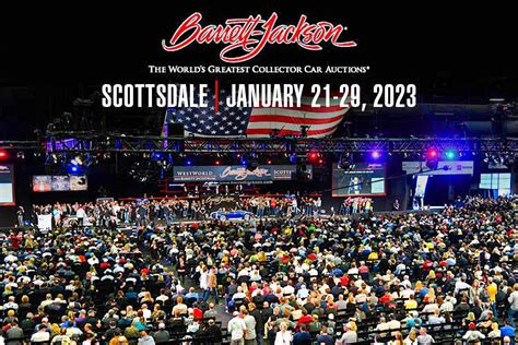 Jan 12, 2023 · Here's how to watch the 2023 Barrett-Jackson Scottsdale car auction on TV and livestream. The event runs Jan. 23-29 at WestWorld of Scottsdale. . 