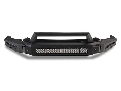 With aggressive styling that surpasses the look of the boring stock bumper, this Barricade Extreme HD Front Bumper will give your 2013-2018 Dodge RAM 1500 a rugged off-road appearance. Designed to easily replace your factory bumper, this heavy duty Front Bumper is ideal for both street and trail applications. High Quality Construction. 
