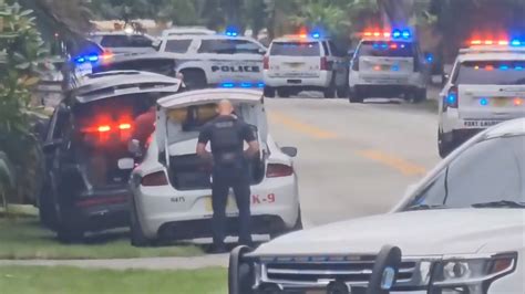 Barricaded subject who fired shots at officers  taken into custody after hours-long standoff in Fort Lauderdale