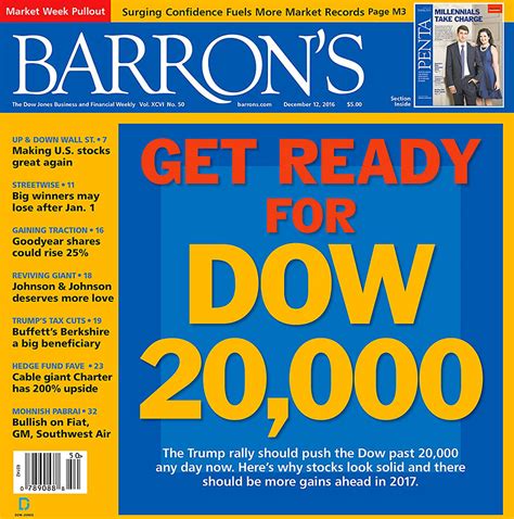 Founded in 1921, Barron’s is a magazine dedicated to covering financi