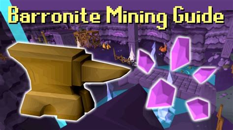 Basic Barronite Mining & Smithing Guide 2021 (OSRS) - YouTube 0:00 / 2:46 • Intro Basic Barronite Mining & Smithing Guide 2021 (OSRS) Barry's Basics 2.29K subscribers Join Subscribe 467....