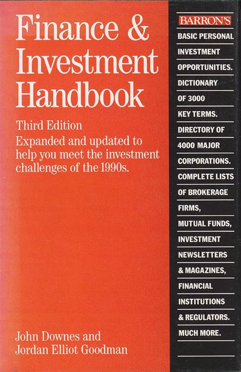 Barrons finance investment handbook by john downes. - Answer key for exploring photovoltaics student guide.