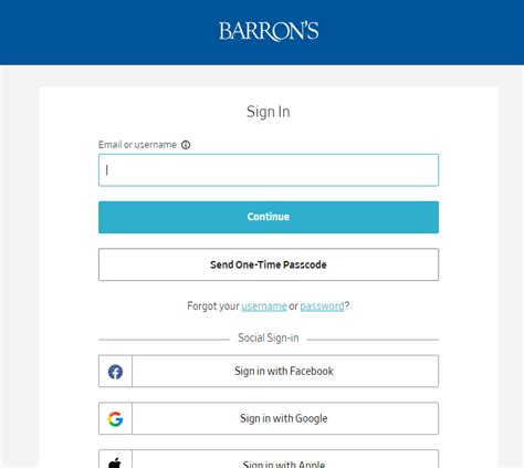 Barrons login. Things To Know About Barrons login. 