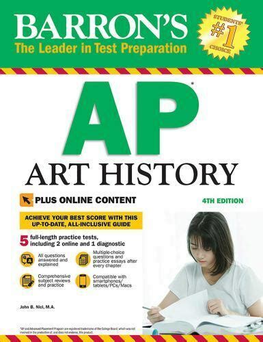 Download Barrons Ap Art History With Online Tests By John B Nici M A