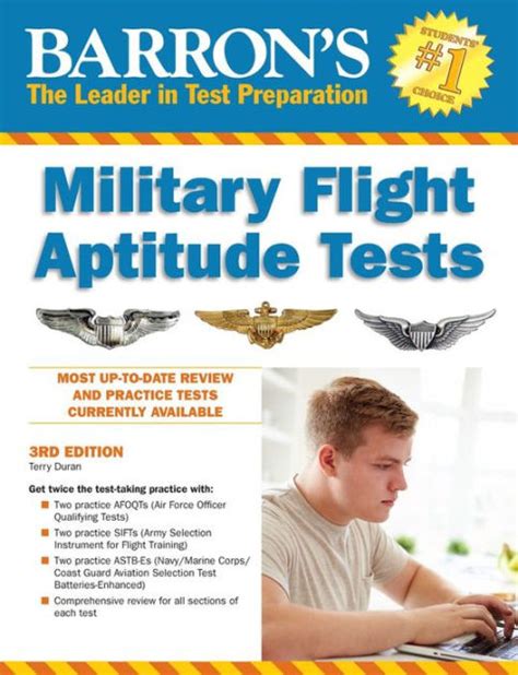 Read Barrons Military Flight Aptitude Tests By Terry L Duran