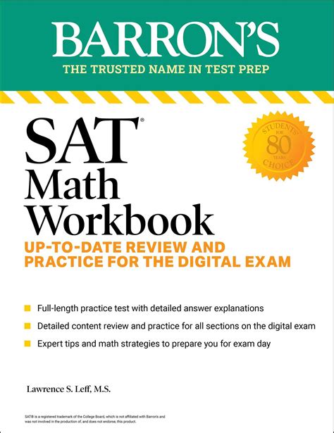 Full Download Barrons Sat Math Workbook 7Th Edition By Lawrence S Leff