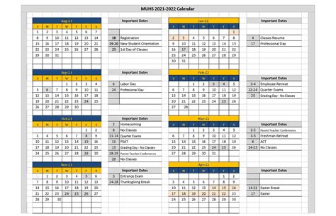 Barry Academic Calendar 2022 Printable Word Searches