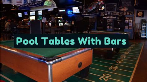 Bars With Pool Tables Near Me [ Billiards, Pools, Restaurant