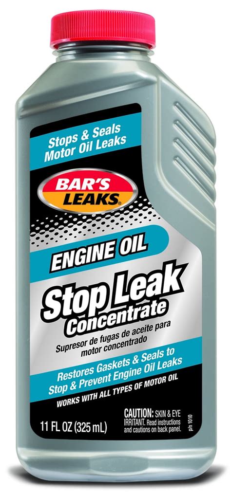Lubegard Transmission Stop Leak 8 Ounce - LG-FIXX. Engine oil leak repair is a unique formula designed to stop leaks in engines, and is a quick and convenient solution for reducing oil loss. With the engine off, just remove the oil filler cap, top off your oil to the appropriate level, and drive like normal to circulate it throughout the engine.. 