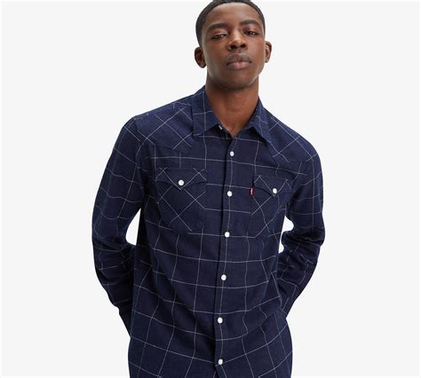 Barstow Western Shirt - Dark Wash Levi