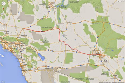 Halfway Point Between Barstow, CA and Prescott Valley, AZ. If you wa