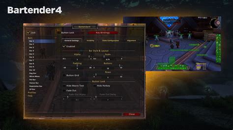 Bartender addon.  Simple and Advanced combined - Bartender4 ActionBar AddOn.  It was ...