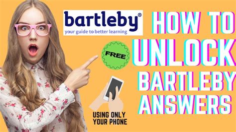 Bartleby unlocker. Here, I show you how you can get a free unlock of solutions in Transtutors, Bartleby, solutioninn, Study, and Numerade. All you need is Telegram #telegram # ... 