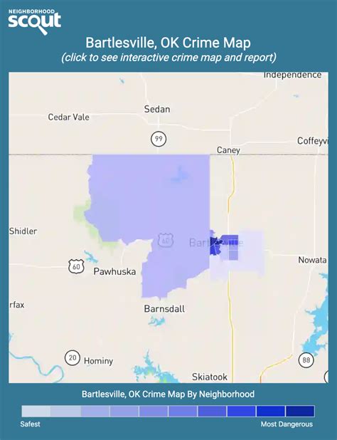 Bartlesville, OK Crime Rates & Map - AreaVibes