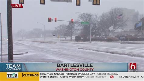 Feb 27, 2023 · The City of Bartlesville is asking people to use less water as they deal with an ongoing drought that’s limiting supply. 1 weather alerts 1 closings/delays Watch Now . 