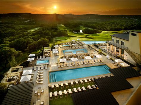 Barton creek spa. This 4-star resort is located on 4,000 secluded acres, a 20 minute drive from downtown Austin. The resort offers a full-service spa, 4 championship golf courses, and indoor/outdoor pools. Omni Barton Creek Resort and Spa features rooms with a 42-inch flat-screen TV and in-room movies. Plush bathrobes are also provided. 
