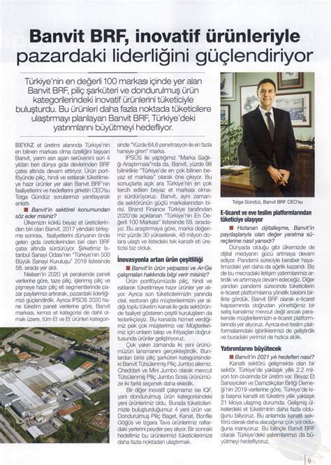 Basında Banvit Banvit.