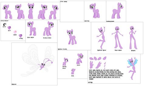 Base MLP MS Reference Sheet by StarLightYT133 on DeviantArt
