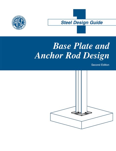 Base Plate And Anchor Rod Design Abarsazeha
