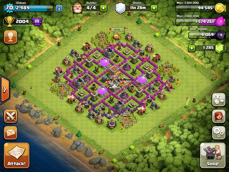 Base clash of clans. Remember that constant refinement and adaptation of your base layout are key to staying ahead in Clash of Clans. Keep experimenting and adjusting your base to counter emerging threats, and you’ll become an unstoppable force in the game. If you want to see the speeds built on the base, you can watch the video I’ve uploaded on my … 