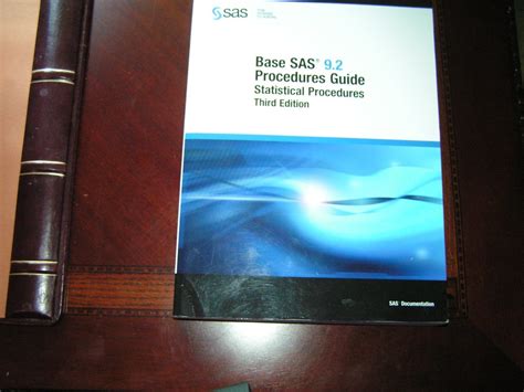 Base sas 94 procedures guide statistical procedures third edition. - Briggs and stratton repair manual 12000.