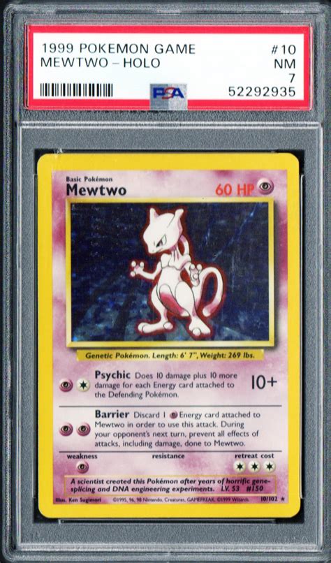 Base set mewtwo holo. Things To Know About Base set mewtwo holo. 