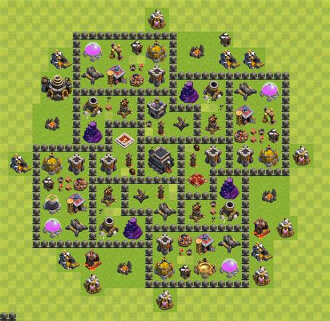 This is a Town Hall 9 (Th9) Hybrid/Trophy [Loot Protection] Base 2022 Design/Layout/Defence With Copy Link. It defends really well against a lot of different...