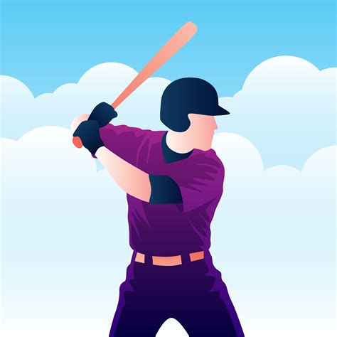 Baseball Batter Free SVG