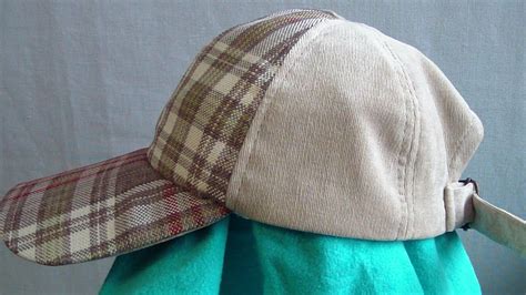 Baseball Cap Sewing Pattern