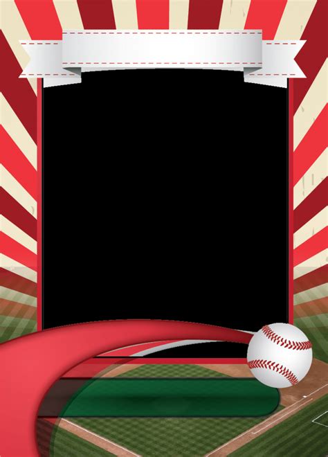 Baseball Card Background Template