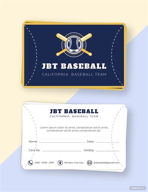 Baseball Card Template 9  Printable Word PDF PSD EPS Format Download