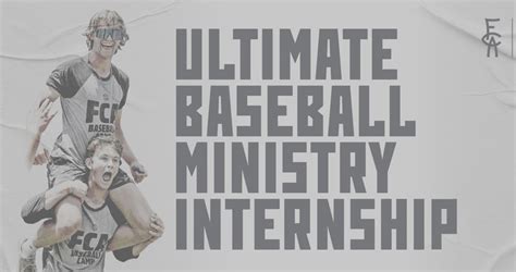 Baseball Ministry Info Handout - Baseball Ministry - Rock Church