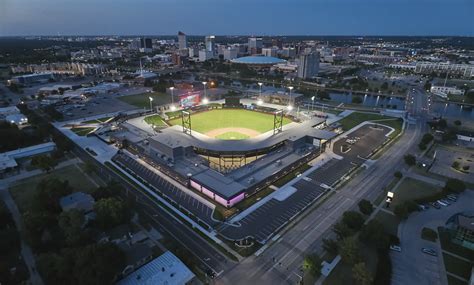 A New Team Blows Into Town. Riverfront Stadium in Wichita, Kansas, opened in 2021 and is home to the Wichita Wind Surge of the Texas League. To say the team has had a unique start would be an understatement. The franchise relocated from New Orleans and was ready to start the 2020 season in the Triple-A Pacific Coast League.. 
