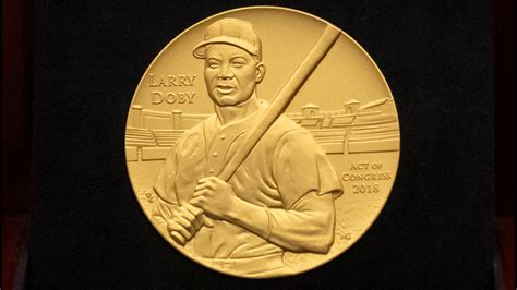 Baseball legend Larry Doby posthumously honored with Congressional Gold Medal