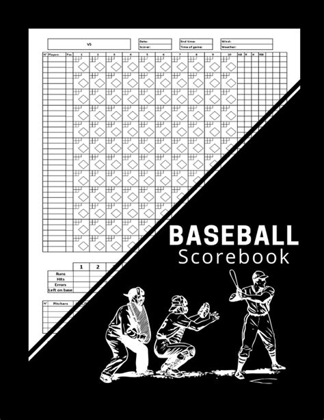 Read Baseball Scorebook Baseball And Softball Scorebook 120 Game Book By Not A Book