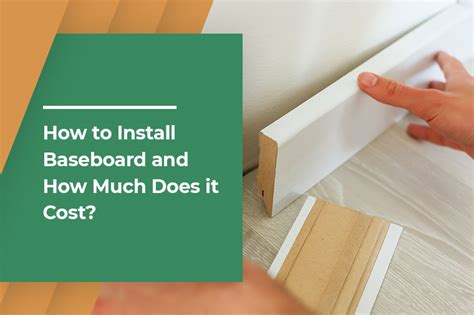 Baseboard installation cost. If you are looking to add style and comfort in your house, adding a carpet that matches the interior décor is the best way to go. After making your selection and purchasing one, yo... 