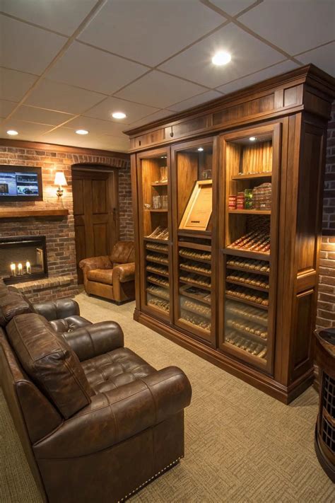 Basement cigar room.  Less expensive, do-it-yourself products are availabl...