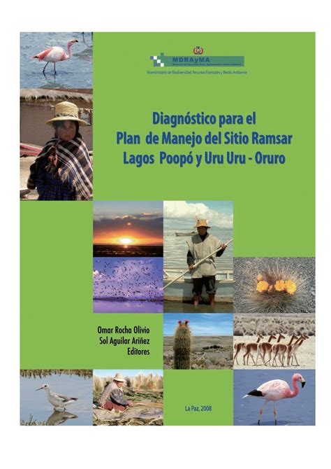 Bases técnicas para el plan de manejo del sitio ramsar lagos poopó y uru uru, oruro, bolivia. - 2005 ssangyong rodius stavic factory service manual.