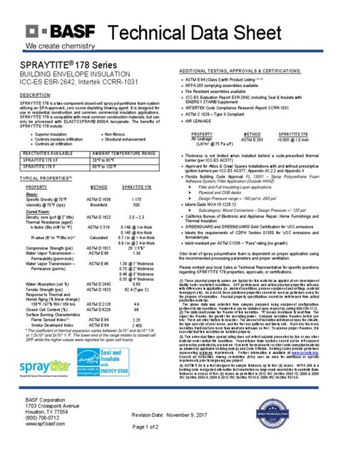 Basf spraytite 178 sds. . Download production information, safety data sheets, te...